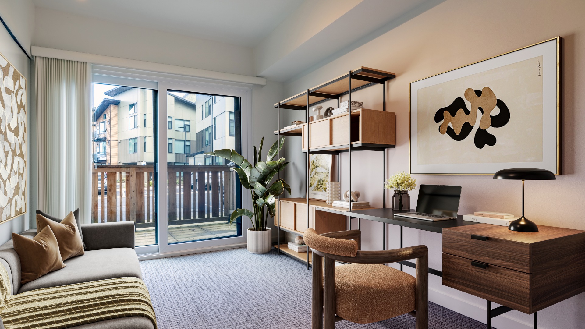 Inviting & Bright WFH Space